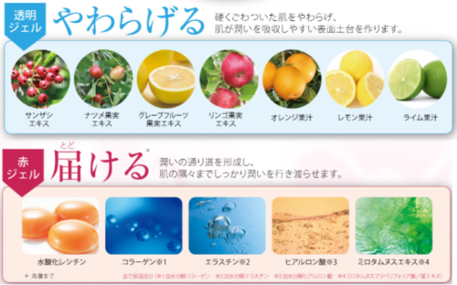 リアルブースタージェルは贅沢な美容成分を配合