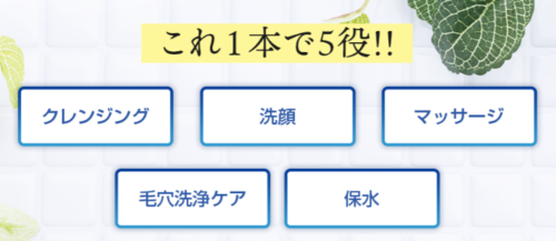 ブレイターWクレンジングリキッドは1本でクレンジング・洗顔・マッサージ・毛穴・保水まで5役をこなすオールインワン